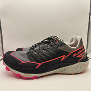 SALOMON MEN'S 11.5 THUNDERCROSS BLACK HOT PINK TRAIL RUNNING SHOES NWOB