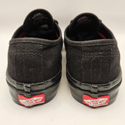 VANS WOMEN'S 6 AUTHENTIC 44 LACE UP BLACK CANVAS SKATEBOARDING POPCUSH