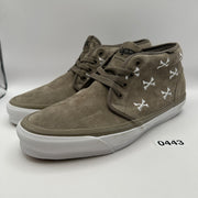 VANS x WTAPS OG Chukka LX Men's 10.5 Bone Coyote VN0AU3GBMD Suede Leather