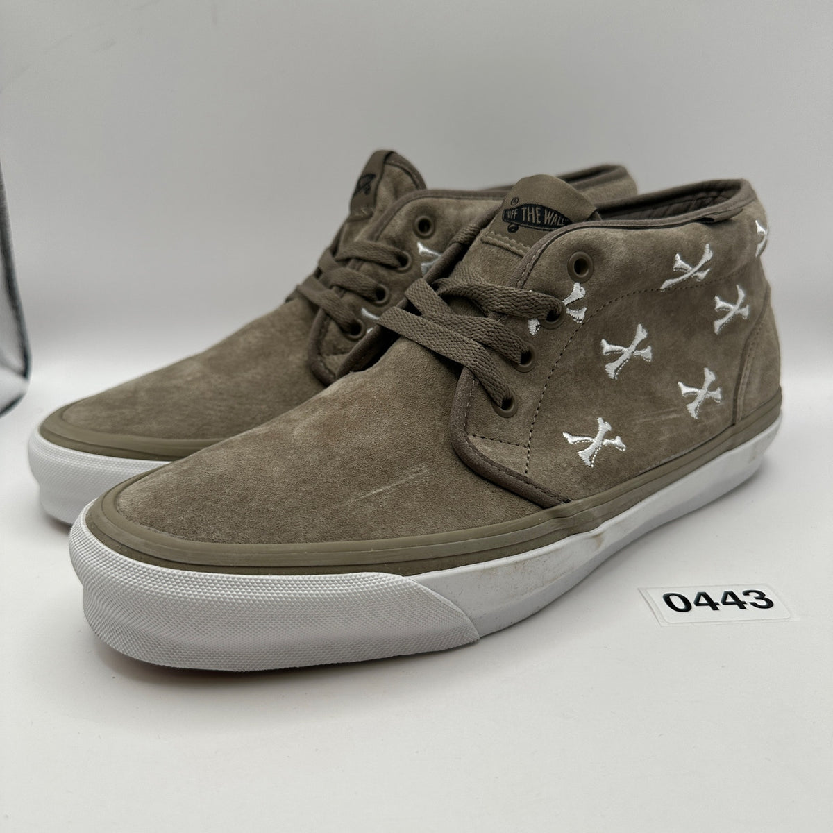 VANS x WTAPS OG Chukka LX Men's 10.5 Bone Coyote VN0AU3GBMD Suede Leather