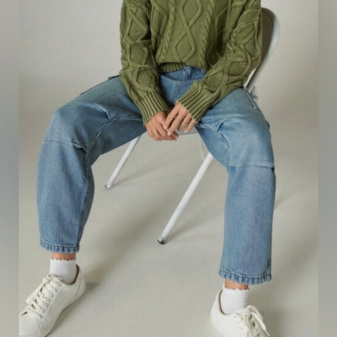 LUCKY BRAND LEGEND SERIES Sz 6/28 Y2K SOFT CARGO JEANS