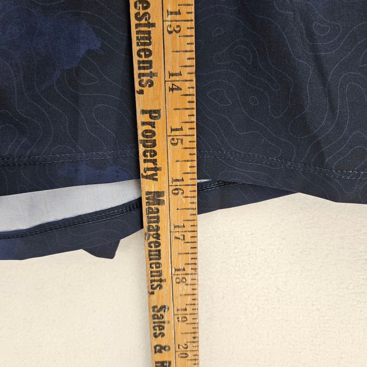 VRST MEN'S XXL NAVY ODYSSEY 5 INCH INSEAM RUNNING SHORTS NWT