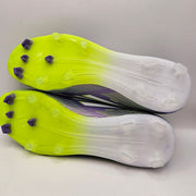 ADIDAS MENS 11 F50 LEAGUE FG MG SOCCER CLEATS JI0003 PURPLE LUCID LEMON NWOB