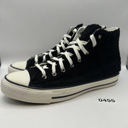 CONVERSE COSY CLUB Men's 11 Winterized Chuck Hi Top 170017F Sherpa Black