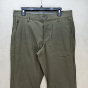 WEATHERPROOF MEN'S 32X34 FLEX UTILITY OLIVE GREEN STRAIGHT LEG PANTS NWT