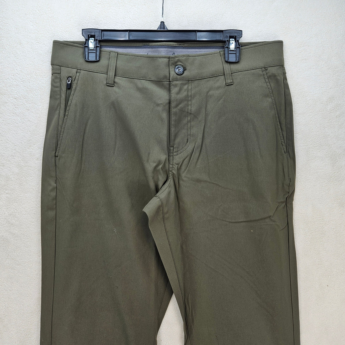 WEATHERPROOF MEN'S 32X34 FLEX UTILITY OLIVE GREEN STRAIGHT LEG PANTS NWT