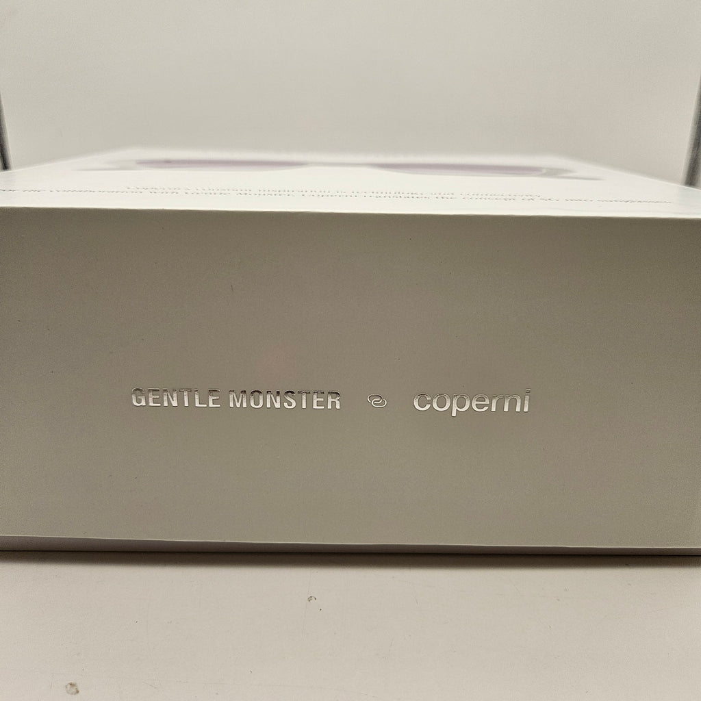 GENTLE MONSTER X COPPERNI 5G 01 WHITE SUNGLASSES 52-19-144 NIB