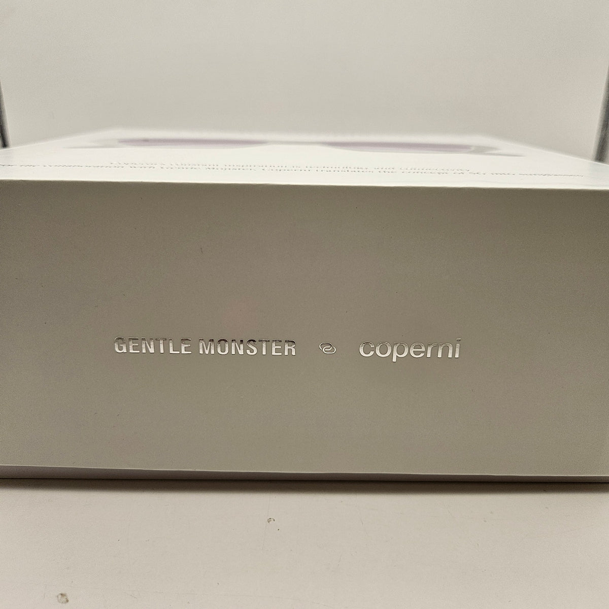 GENTLE MONSTER X COPPERNI 5G 01 WHITE SUNGLASSES 52-19-144 NIB