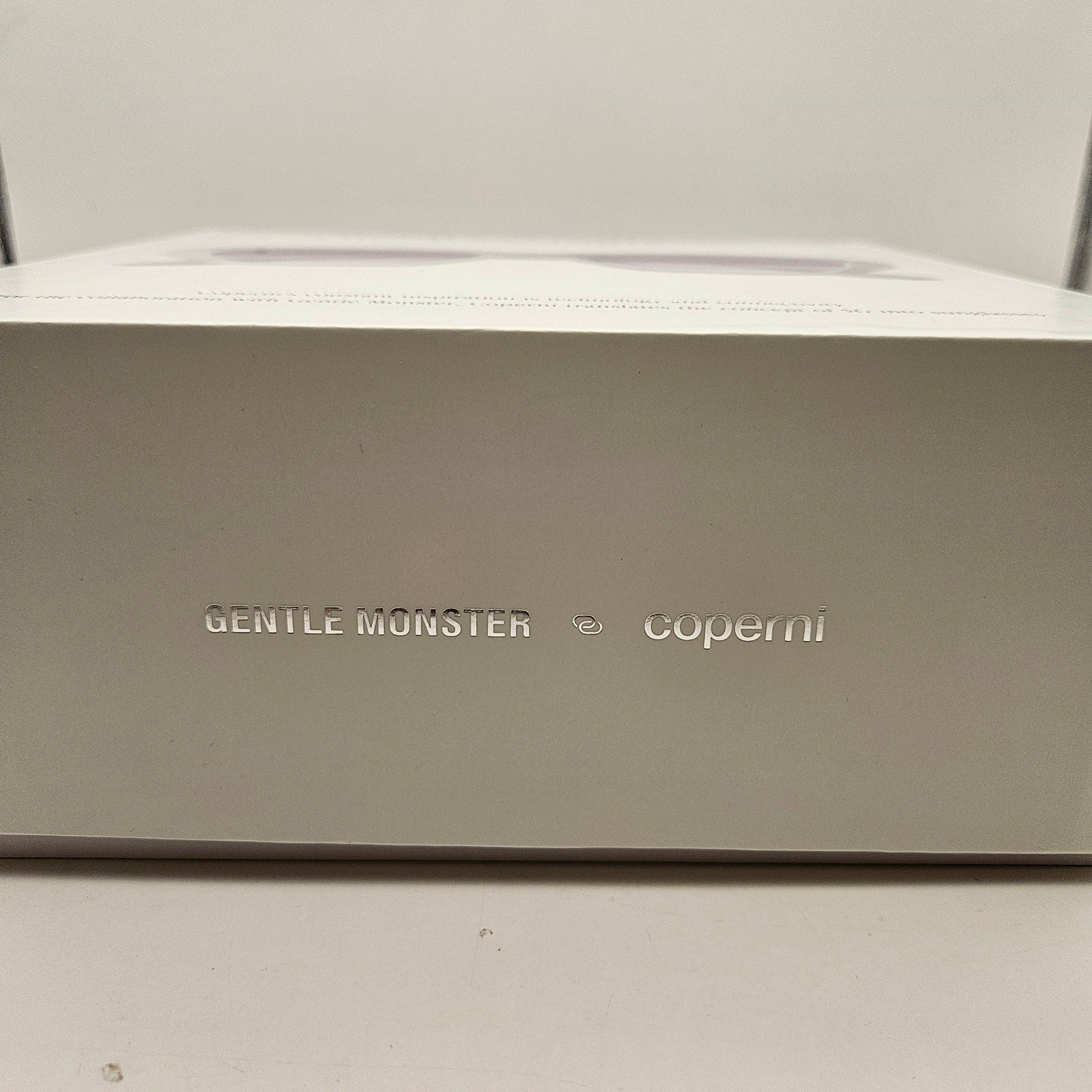 GENTLE MONSTER X COPPERNI 5G 01 WHITE SUNGLASSES 52-19-144 NIB