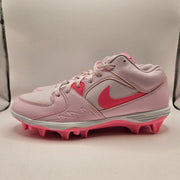 NIKE JORDAN MEN'S 11 STADIUM 90 LOW TD FOOTBALL CLEATS PINK FOAM NWOB HQ0210-600