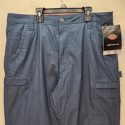 DICKIES MEN'S 36X34 PROTECT COOLING RIPSTOP CARGO PANTS UPF 40+ AIR FORCE BLUE