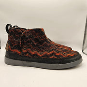 CLARKS MEN'S 9.5 GERALD ANKL BOOT SLIPPERS ORTHOLITE CHELSEA WOOL