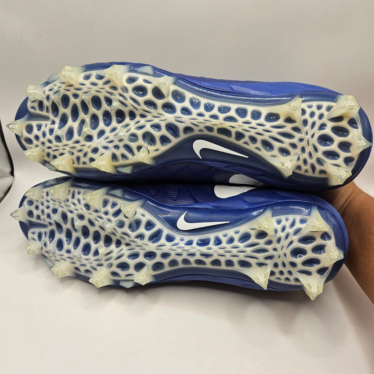 NIKE MEN'S 13 ALPHA MENACE PRO MID TD ROYAL 922813-415 NWOB