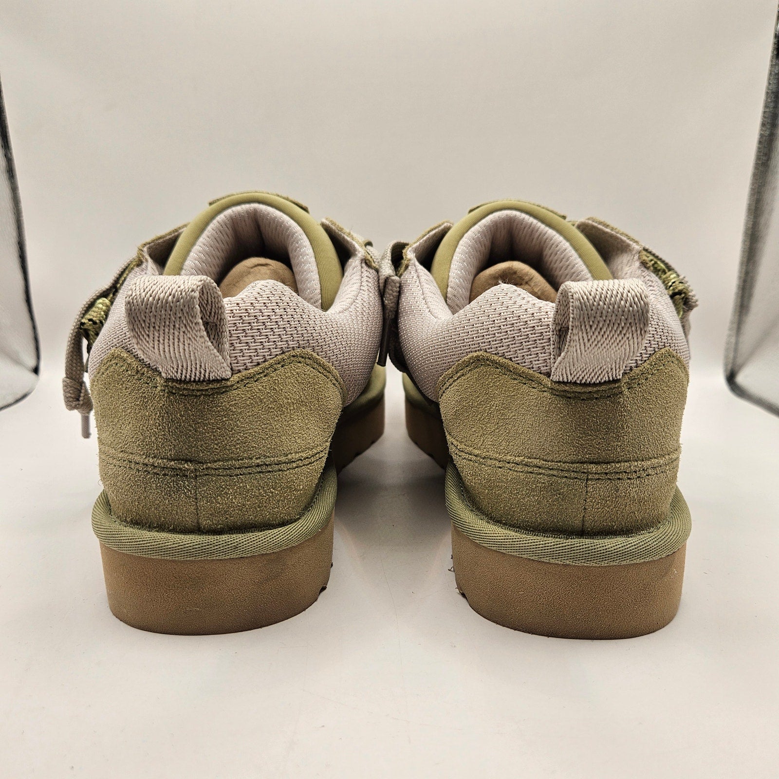 UGG WOMEN'S 12 LO LOWMEL MUTED BRASS SUEDE CASUAL SHOES 1168890 NWOB
