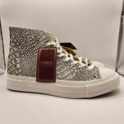 CONVERSE MEN'S 11 CHUCK TAYLOR FIRST STRING WHITE SNOW ALLIGATOR TEXTURE A18413C