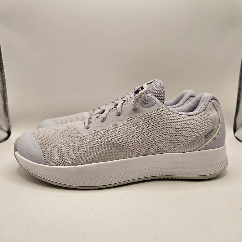 WILSON WOMEN'S 10.5 INTRIGUE LITE TENNIS LOW TOP WHITE LUNAR ROCK NWOB WRS335820