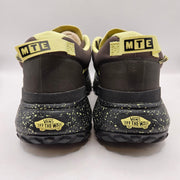 VANS MEN'S 8.5 CROSSPATH LOW MTE BLACK BROWN HIKING TRAIL SNEAKER SHOES