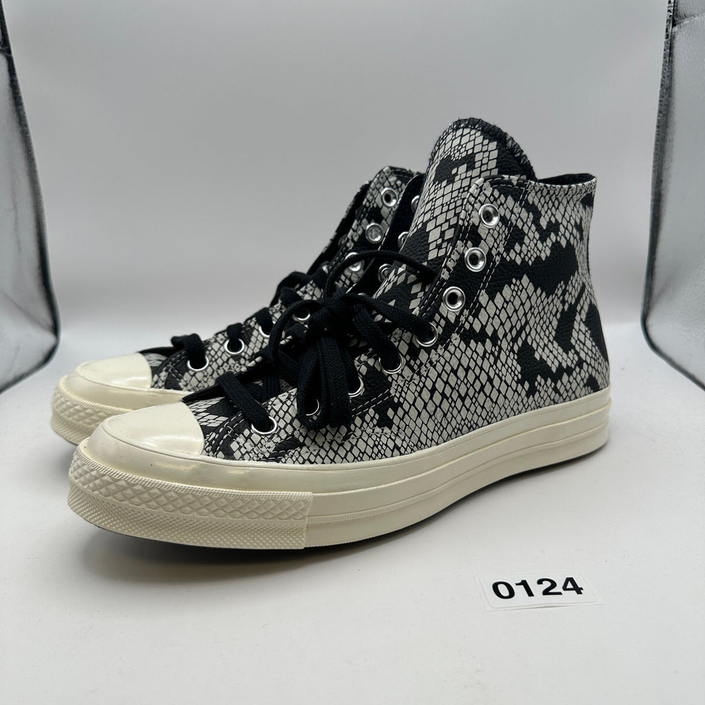 CONVERSE Women's 10 Digital Daze Leather 1970s High Top Sneaker
