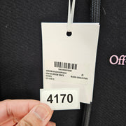 OFF WHITE MEN'S XL VANISH ARROW SKATE HOODIE BLACK CHALK PINK NWT