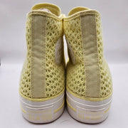 CONVERSE WOMEN'S 9 CHUCK TAYLOR ALL STAR LIFT HI PLATFORM LEMON SLUSHY A14967C