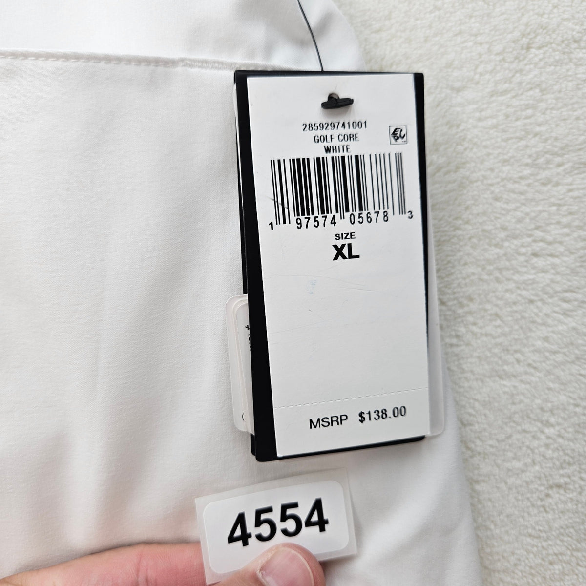 RLX RALPH LAUREN WOMEN'S XL GOLF SKORT PURE WHITE PERFORMANCE MSRP $138