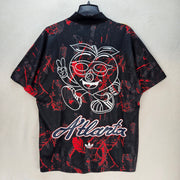 ADIDAS MEN'S LARGE ORIGINALS ATLANTA A-TOWN GRAPHIC JERSEY BLACK KD8436 CAMO