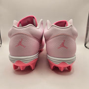 JORDAN MEN'S 10 STADIUM 90 LOW TD PINK WHITE FOOTBALL CLEATS HQ0210-600 NWOB