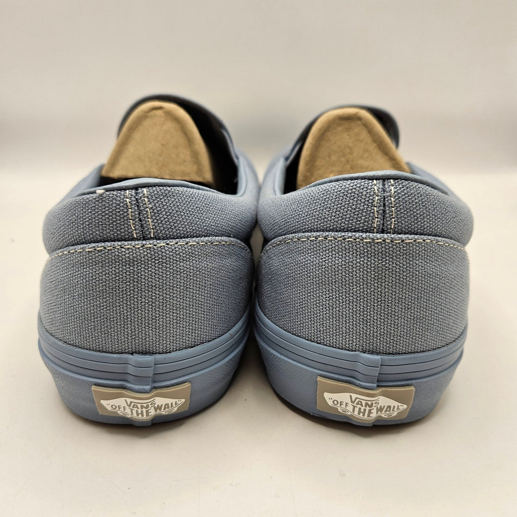 VANS MEN'S 10.5 CLASSIC SLIP ON PASTEL MONO DUSTY BLUE NWOB