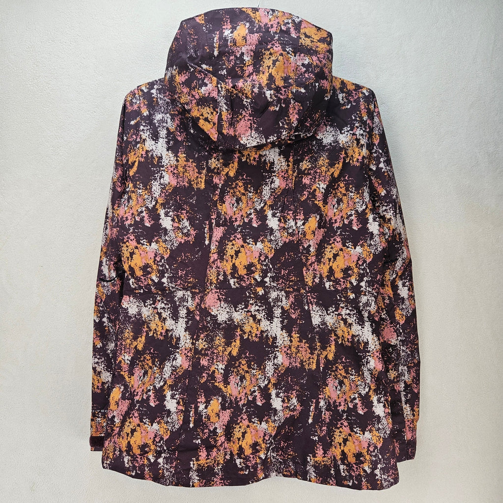 COLUMBIA WOMEN'S S 3 IN 1 INTERCHANGE WHIRLBIRD V PRINTED JACKET OMNI HEAT NWT