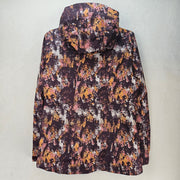 COLUMBIA WOMEN'S S 3 IN 1 INTERCHANGE WHIRLBIRD V PRINTED JACKET OMNI HEAT NWT