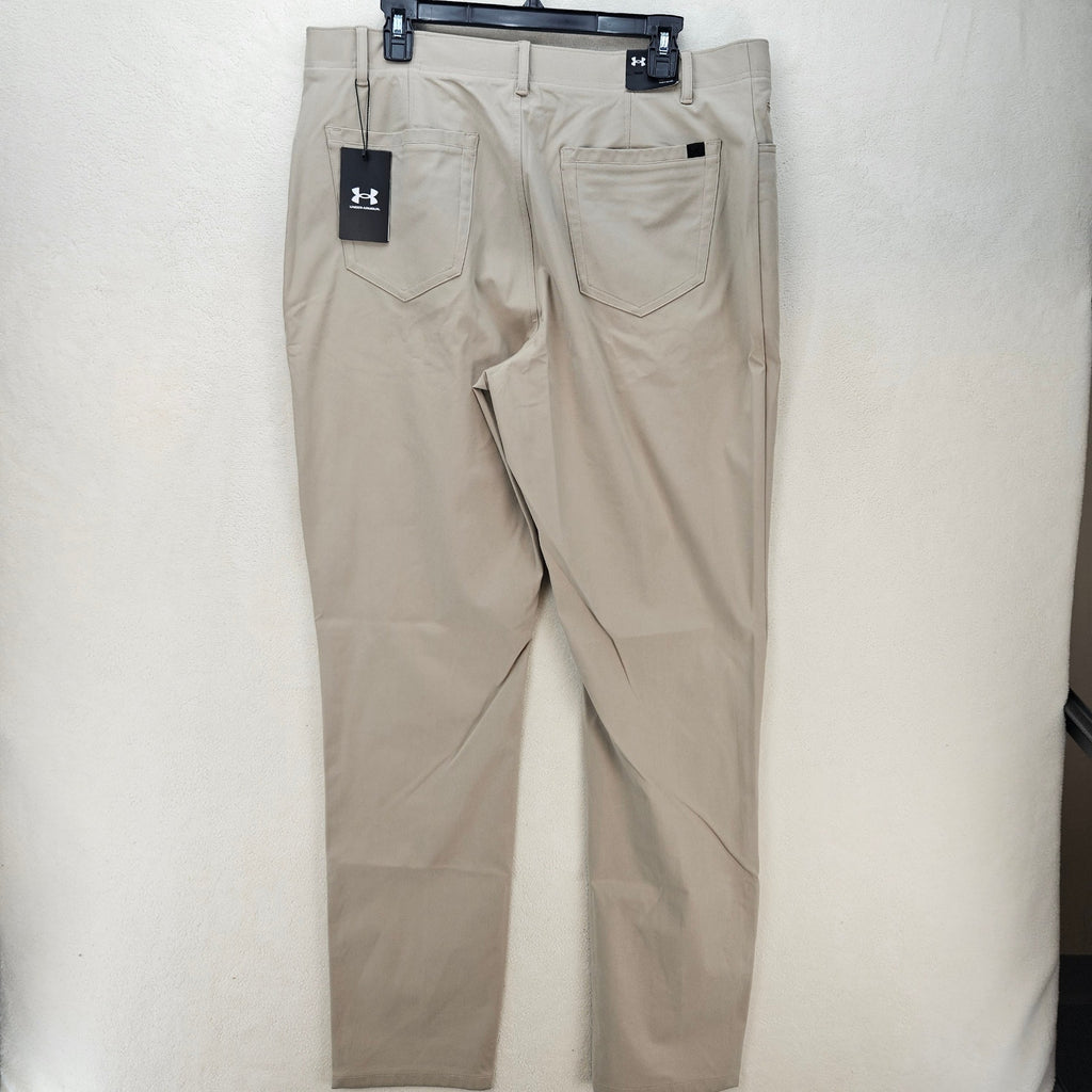 UNDER ARMOUR MEN'S 38X34 STORM UNTOPPABLE 7 POCKET KHAKI 13788388 NWT