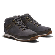 TIMBERLAND MEN'S 7.5 EURO SPRINT MID HIKER NUBUCK BOOT DK GRY SUEDE BOOT NIB