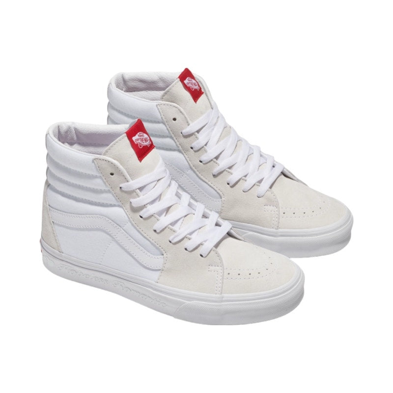 VANS MEN'S 7.5 SK8-HI SECRET LOVER TRUE WHITE NIB VN000BW7W00