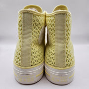 CONVERSE WOMEN'S 7.5 CHUCK TAYLOR ALL STAR LIFT HI PLATFORM LEMON SLUSHY A14967C