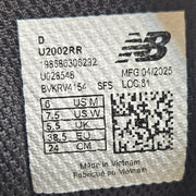 NEW BALANCE WOMEN'S 7.5 U2002RR OLIVE GREEN BLACK LOW TOP SNEAKER NWOB