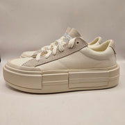 CONVERSE WOMEN'S 8.5 CHUCK TAYLOR ALL STAR CRUISE LOW WHITE CANVAS SUEDE A08788C