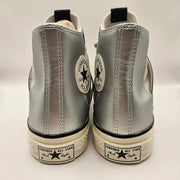 CONVERSE WOMEN'S 9 CHUCK 70 MESH HI DULL SILVER SNEAKER A15187C