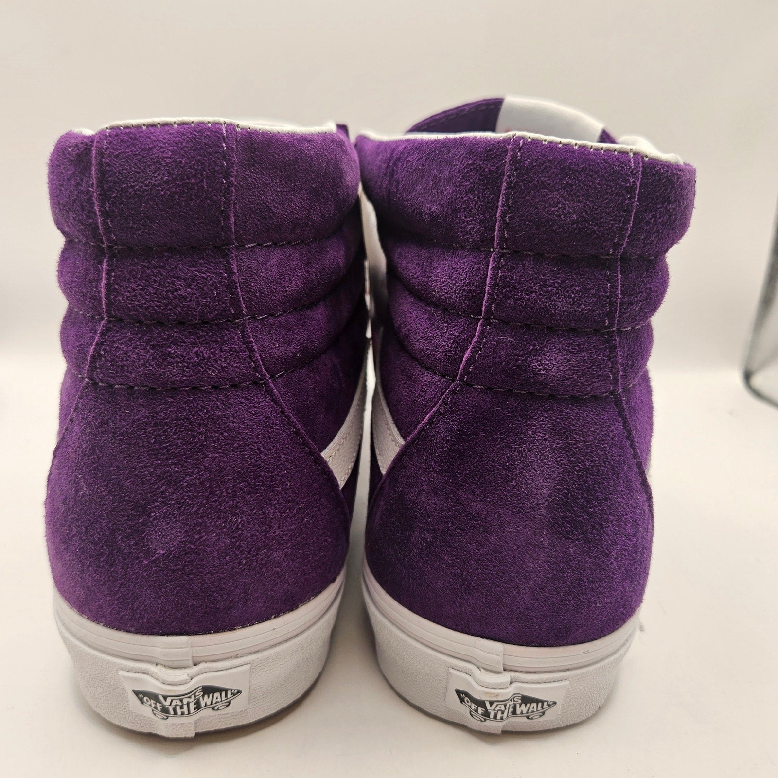 VANS MEN'S 11.5 SK8-Hi PIG SUEDE ACAI PURPLE RARE SNEAKERS NWOB