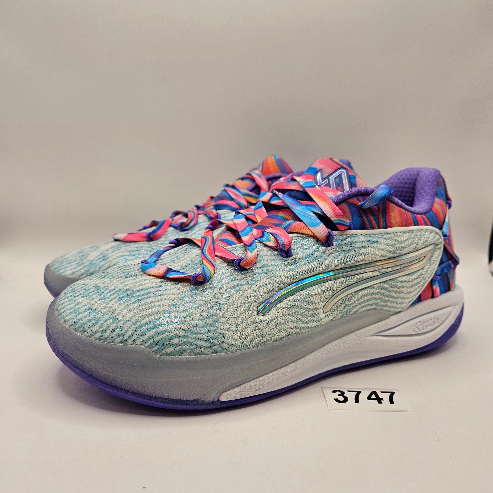PUMA WOMEN'S 7 STEWIE 4 PRISM BASKETBALL SHOES 311062-01 NWOB