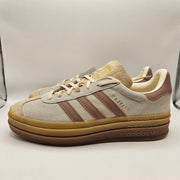 ADIDAS ORIGINALS WOMENS 11 GAZELLE BOLD CREAM WHITE WARM CLAY SAND STRATA JS3893