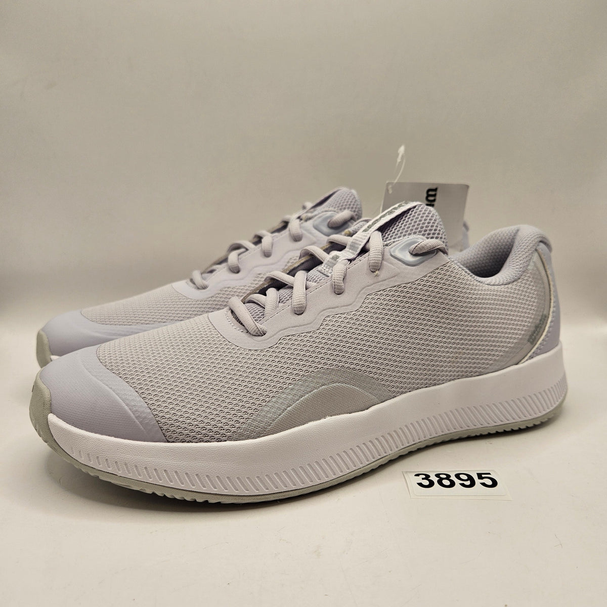 WILSON WOMEN'S 8 INTRIGUE LITE TENNIS LOW TOP WHITE LUNAR ROCK NWOB WRS335820