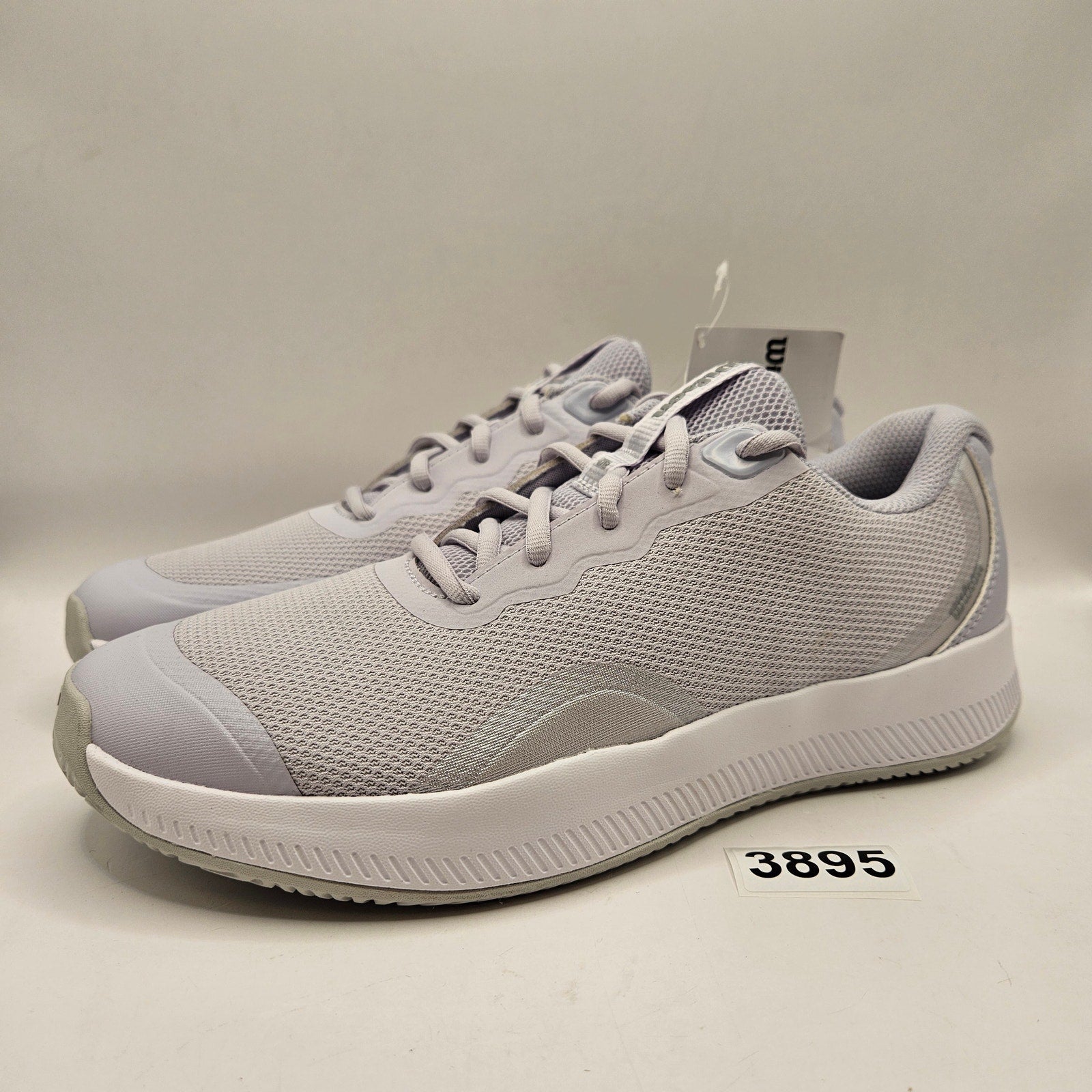 WILSON WOMEN'S 8 INTRIGUE LITE TENNIS LOW TOP WHITE LUNAR ROCK NWOB WRS335820