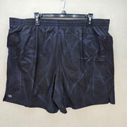 VRST MEN'S XXL ACCELERATE 7" INSEAM RUNNING SHORTS CIRCULINEAR DK SLATE NWT