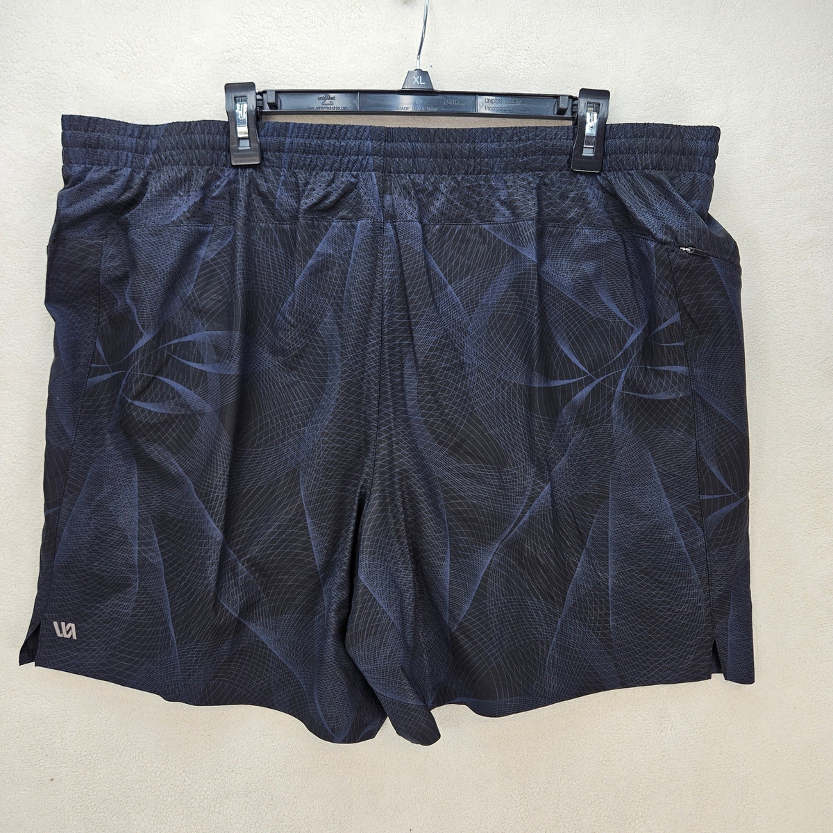 VRST MEN'S XXL ACCELERATE 7" INSEAM RUNNING SHORTS CIRCULINEAR DK SLATE NWT