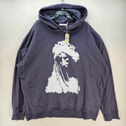 MNML MEN'S XL VINTAGE BLACK MARY PULLOVER HOODIE NWT