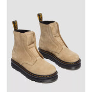 DR MARTENS WOMEN'S 7 ZEBZAG LACELESS SAVANNAH TAN EH SUEDE 42246200