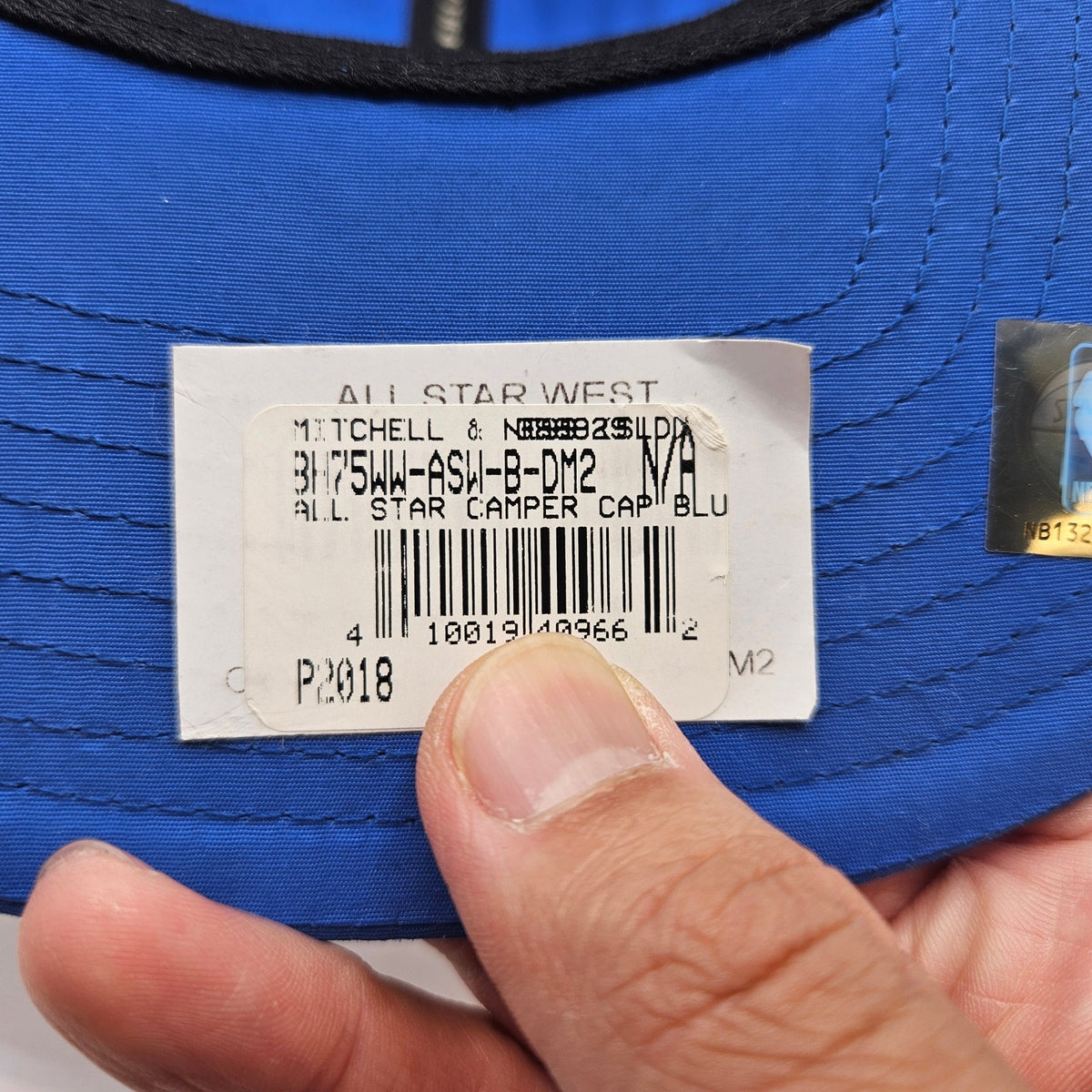 MITCHELL & NESS OSFM WEST ALL STAR CAMPER CAP VINTAGE ADJUSTABLE NWT