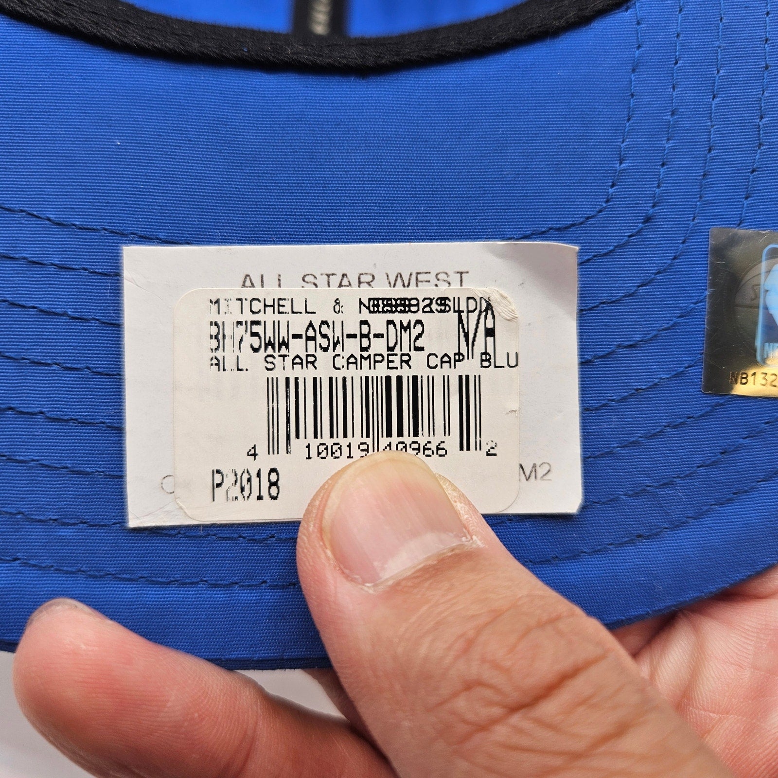 MITCHELL & NESS OSFM WEST ALL STAR CAMPER CAP VINTAGE ADJUSTABLE NWT