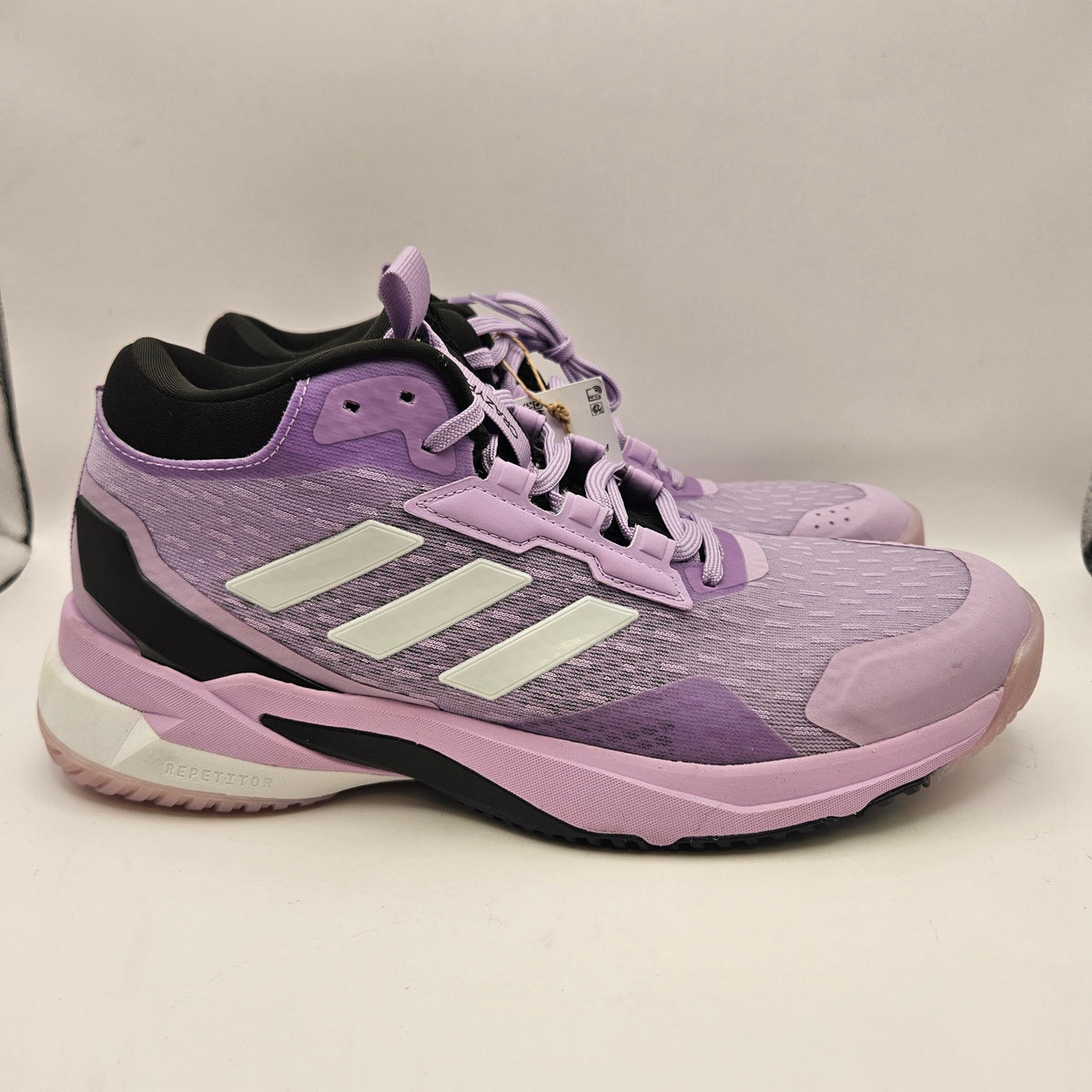 ADIDAS WOMEN'S 9 CRAZYFLIGHT 6 MID PURPLE INDOOR VOLLEYBALL SHOES HP7031 NWOB