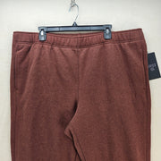 VRST MEN'S XXL FLEECE JOGGER PANTS EARTH BROWN HEATHER NWT